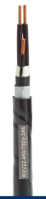 KVV22 6mm2 Electrical Control Cable Steel Tap Armoured Copper Core
