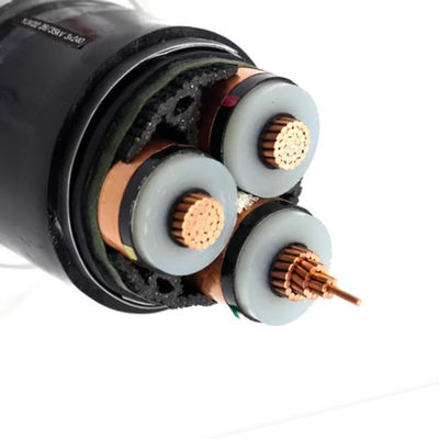 Industrial 3 Core YJV22 Medium Voltage Power Cable 6-30kV Voltage