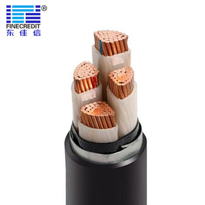 YJY YJV Low Smoke Halogen Free Cable PVC Sheath Copper Electrical Wires 3×95+1×50mm2