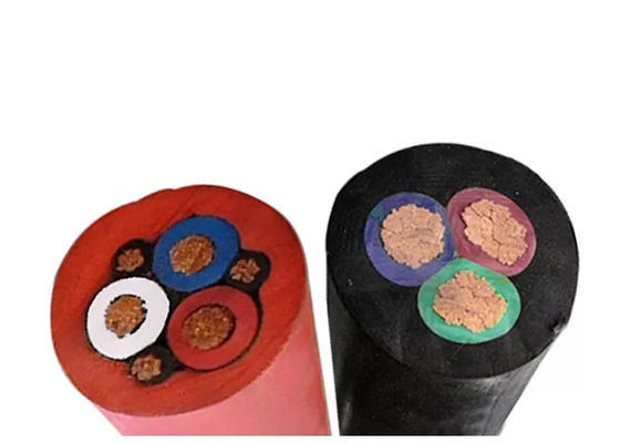 Хорошая цена Кабель электрический качественный 16-150 мм2 красный DJX гибкий резиновый кабель H07RN-F для электрики онлайн