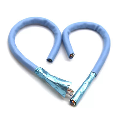 Хорошая цена оболочка PVC HDPE кабеля сети проводника CAT6A FTP OFC 0.58mm гибкая онлайн