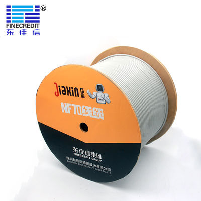 Хорошая цена Кабель DJX Lan SFTP 4 пары 24AWG Ethernet Lan, гибкий кабель Utp Cat5e 4pr 24awg DJX Network Cable онлайн