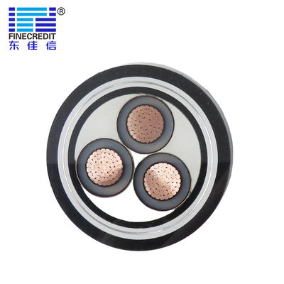 Хорошая цена Ядр XLPE меди силового кабеля напряжения тока YJV22 8.7/15KV среднее изолировало онлайн